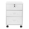 Office Home Filing Cabinet Cupboard on Castors Tools Storage Under / Beside Desk