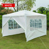 3x3m Party Tent Marquee Gazebo Garden Patio Wedding Canopy Waterproof Heavy Duty