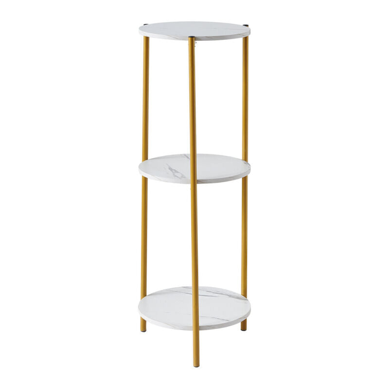 NICEME 90cm Tall Table Corner Stand Side Table End Table Plant Stand Indoor