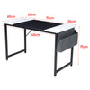 Computer Desk Study Table PC Laptop Workstation Home Office Furniture 120/140cm