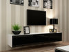 High Gloss TV Stand Entertainment Cabinet 180cm Floating Wall Mounted TV Unit