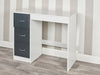3 Drawer Wooden Bedroom Dressing Computer Work Table Desk Jewellery Office Unit