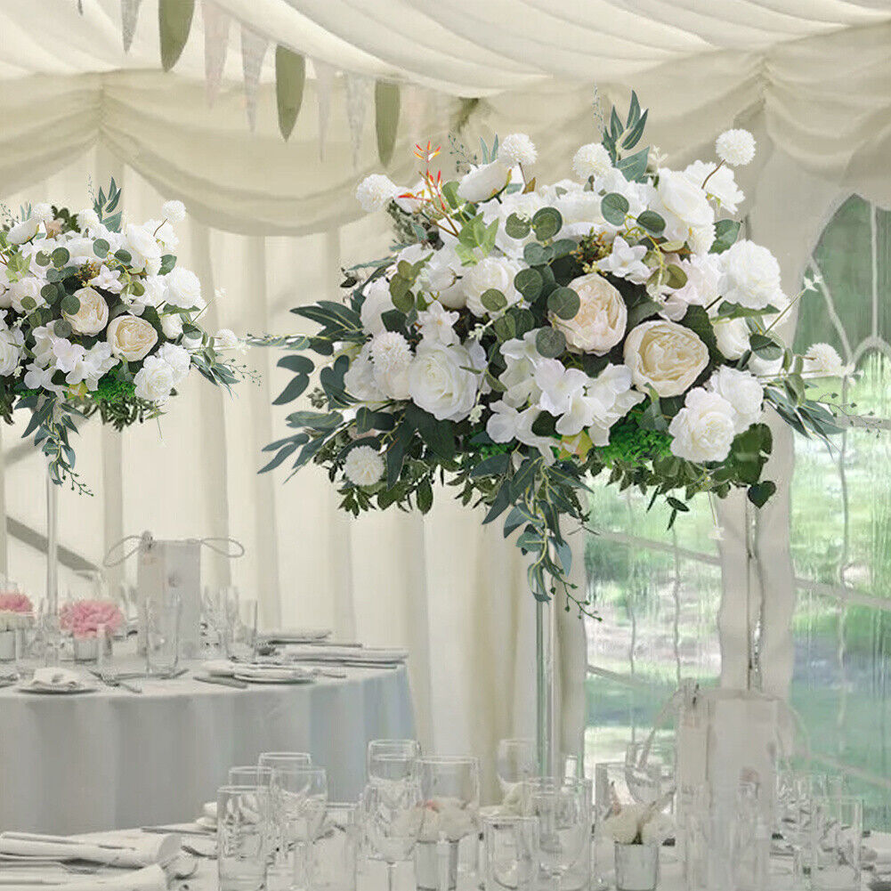 Artificial Wedding Floral Flower Row Top Table Backdrop Arch Arrangement Decor