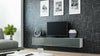 High Gloss TV Stand Entertainment Cabinet 180cm Floating Wall Mounted TV Unit