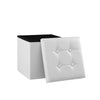 Ottoman Storage Seat Stool Trunk Toy Chest Bedding or Blanket Box Folding Bench