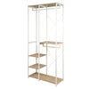 Clothes Rail Rack Garment Dress Coat Hanging Display Stand Storage Metal Shelf