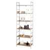 6 Tier Bookshelf Multifunctional Storage Display Bookcase Stand Unit Living Room