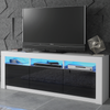 TV Unit 160cm Modern Cabinet Stand Sideboard High Gloss/Matt Doors With Free LED