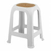 Large Tall Plastic Garden Stool Stackable Outdoor Indoor Chair Stool or Table