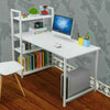 Folding Computer Desk Wooden Foldable Study Table Laptop PC Table Home Office