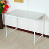 Computer Laptop Table Desk Wood Top Study Office Home Workstation Black/White