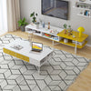 Modern Adjustable TV Stand Storage Cabinet with Shelf Living Room Space Saving