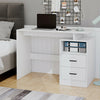 Computer Desk 2 Drawers Writing Table Home Office Workstation Study Desk