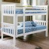 Double Bunk Bed 3FT Single Bed For Kids Children Solid Wooden Frame With Stairs