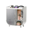 Dressing Table Makeup Case Nail Polish Skin Care Storage Box Cosmetics Container