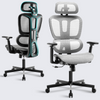 Ergonomic Office Chair Swivel Adjustable Mesh Computer Desk Chair Study Home