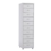 Steel Filing Cabinet Chest of 10 Drawer Storage Home Office Workshop Organizer