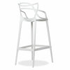 MASTERS MODERN DESIGNER PLASTIC BAR STOOL CHAIR 75CM & 65CM GREY BLACK WHITE