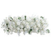 Artificial Hydrangea Flower Row Wedding Arch Background Bouquet Party Decor