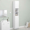 Bathroom Tallboy Cabinet Storage Cupboard Unit Freestanding with Door Shelves