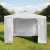 3x3M Heavy Duty Gazebo Marquee Canopy Waterproof Garden Patio Party Tent w/Sides