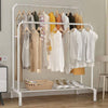 Heavy Duty Double Clothes Rail Hanging Rack Garment Display Stand Storage Shelf