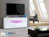 Modern LED Light Sideboard TV Cabinet Stand Unit High Gloss 3 Doors 5 Drawers