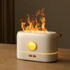 3D Flame Light USB Air Humidifier Essential Oil Diffuser Mist Bedroom Home Decor