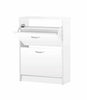 Shoe Storage Cupboard Cabinet Rack White Gloss Mirrored Black Brown Oak Unit New