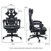 Executive Gaming Chair Office Ergonomic Computer Desk Swivel Massage Recliner