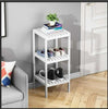 3 Tier Book Shelf Unit Bamboo Bookcase Bathroom Kitchen Storage Rack Display
