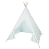 Cotton Canvas Kids Teepee Tent Children Wigwam Indoor Outdoor Play House 4 Poles
