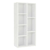 7 Cube Wooden Bookcase Bookshelf Storage Display Shelving Unit Stand Home Office