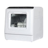 Table Top Mini Dishwasher 6-Program Freestanding 5L Dish Cleaner LED Dish Basket