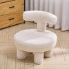 T Back Cute Stool Coffee Table Side Chair Kids Armchair Sofa Upholstered Seat UK