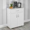 Small 2 Door 1 Drawer Hallway Living Room Sideboard Wooden Storage Cabinet Unit