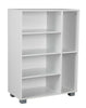 6 Section Small Side Unit Wooden Bookcase Storage Furniture Living Room Bedroom