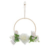 Artificial Rose Wreath Flower Wreath Door Bamboo Spring Wedding Wreath