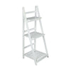 3Tier Wooden Ladder Folding Book Shelf Stand Plant Flower Display Shelving Rack