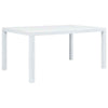 Garden Table Plastic Rattan Look Patio Bistro Outdoor Coffee End Snack Furniture