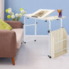 Adjustable Computer Desk PC Laptop Table Cart Study Writing Home Office Trolley