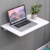 60cm Wall Mounted Folding Table Floating Desk for Small Spaces Hanging Table