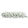 100cm Artificial Rose Hydrangea Garland Wedding Arch Door Hanging Flower Row