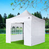 Heavy Duty Steel Frame Gazebo w/Sides Waterproof Party Tent Marquee 3x3m 3 Color
