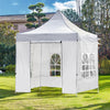 2m/3m Gazebo Marquee Heavy Duty Garden Tent Showerproof Full Side Curtains Party