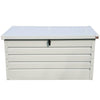 Galvanized Steel Storage Utility Chest Cushion Shed Box Outdoor Garden Furniture