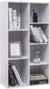 7 Cube Wooden Bookcase Shelving Storage Display Shelves Wood Unit Baskets