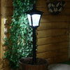 1.2m Solar Power Outdoor LED Security Lamp Post Light | Garden Path Driveway