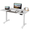 Flamaker 140x70 cm Electric Standing Desk Height Adjustable Computer Desk