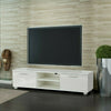 NEW Modern TV Stand Cabinet Unit 140cm High Gloss Body Top Doors up to 65" TV